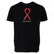 Bauer Pink Ribbon Sr SS Tee Shirt